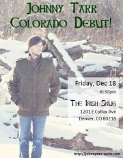 Johnny Tarr debut Johnny Tarr debut