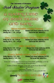 Montana 2015 springtime music events Montana 2015 springtime music events